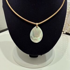 Sarah Coventry Gold and White Necklace